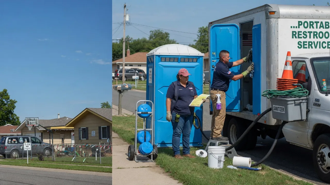 Portable Toilet Rental in Linden, WI near me